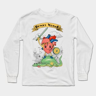 Brave Heart Long Sleeve T-Shirt